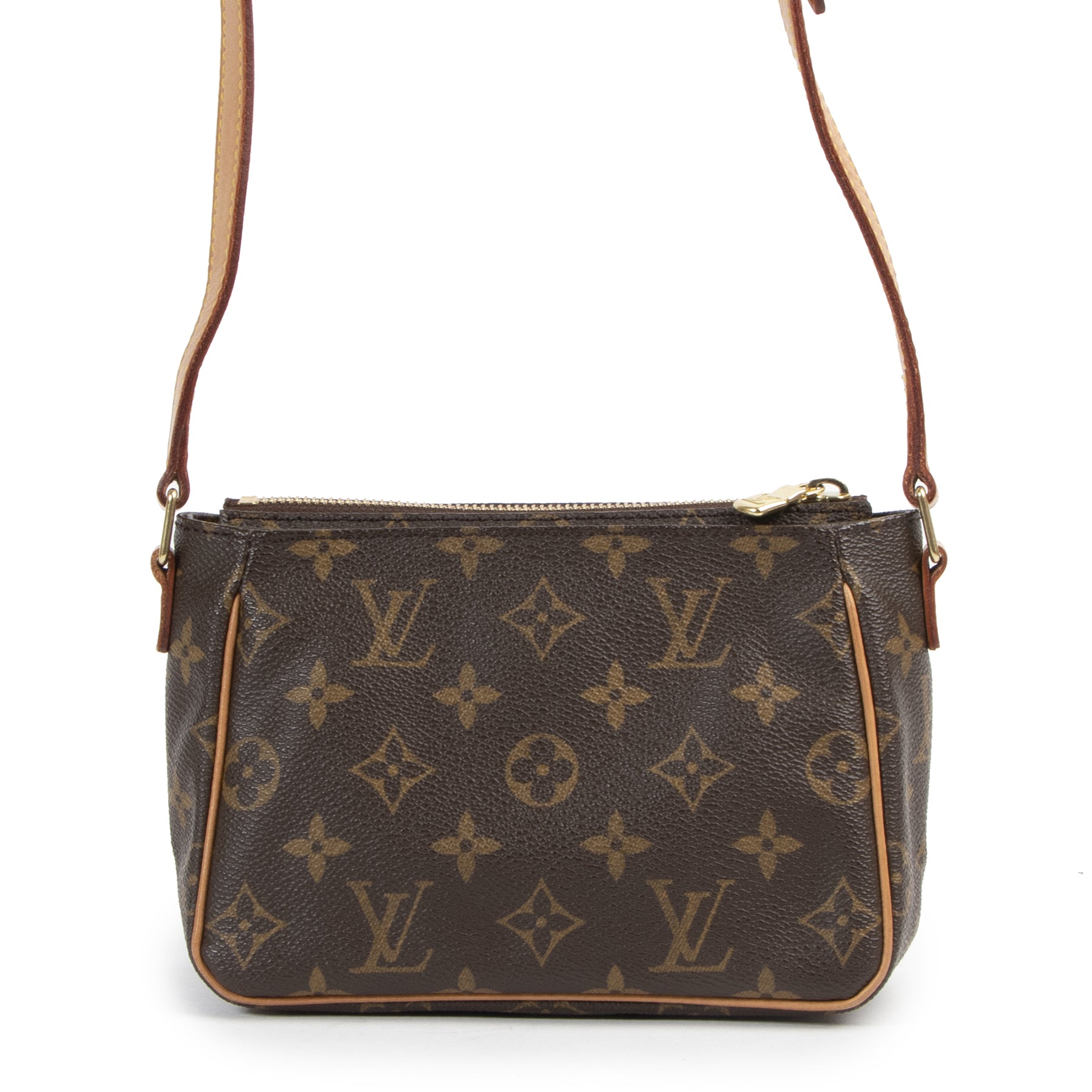 Authentieke Tweedehands Louis Vuitton Monogram Viva Cite PM Crossbody Bag juiste prijs veilig online shoppen luxe merken webshop winkelen Antwerpen België mode fashion