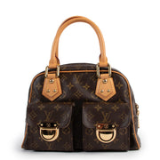 shop and sell 100% real authenticated vintage Louis Vuitton Manhattan PM Monogram Handbag on Labellov.com