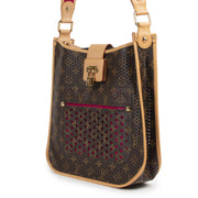 Authentieke Tweedehands Louis Vuitton Monogram Musette Perforated Shoulder Bag juiste prijs veilig online shoppen luxe merken webshop winkelen Antwerpen België mode fashion