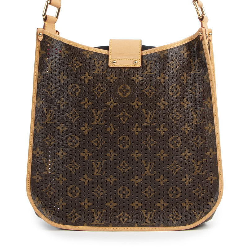 Authentic secondhand Louis Vuitton Monogram Musette Perforated Shoulder Bag designer bags fashion luxury vintage webshop safe secure online shopping