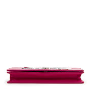 Dior Diorama Pink Patch Embellished Wallet on Chain Bag