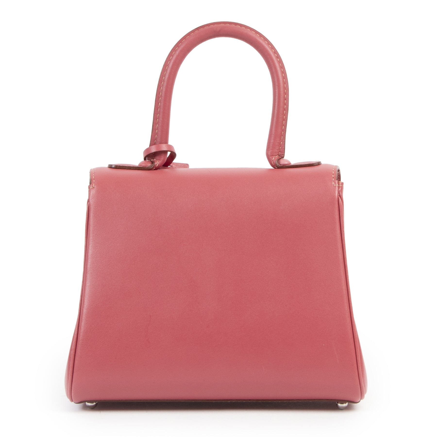 Delvaux Brillant Mini Rouge Blush + Strap