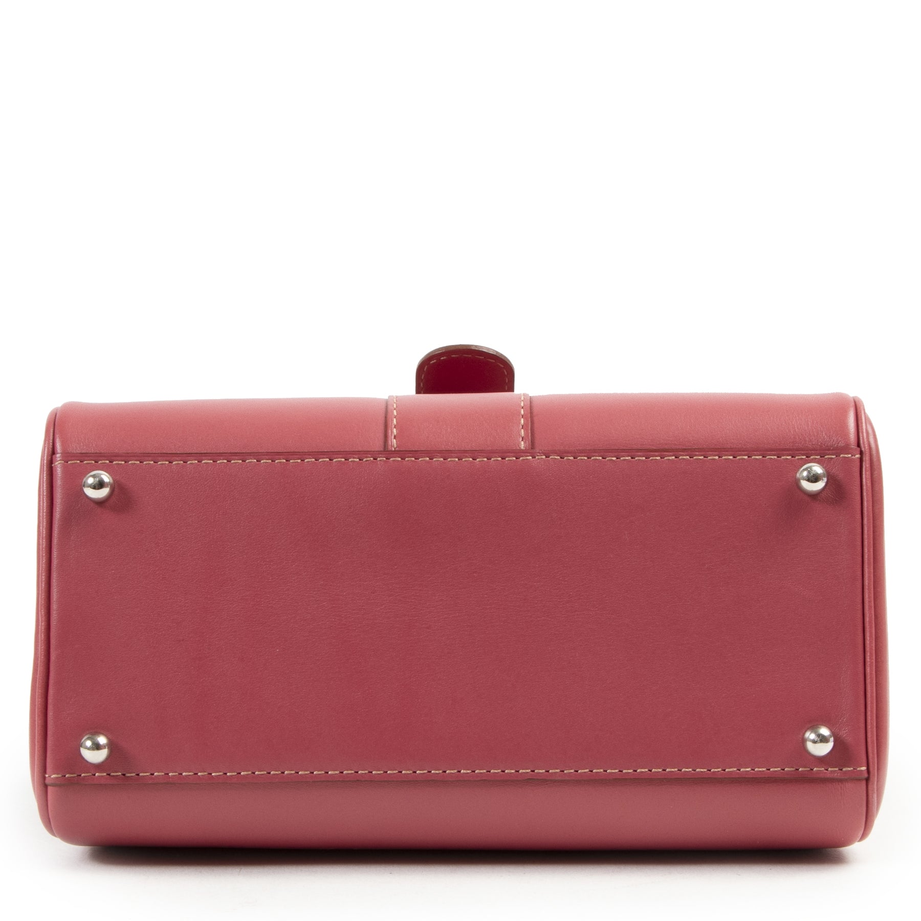 Delvaux Brillant Mini Rouge Blush + Strap