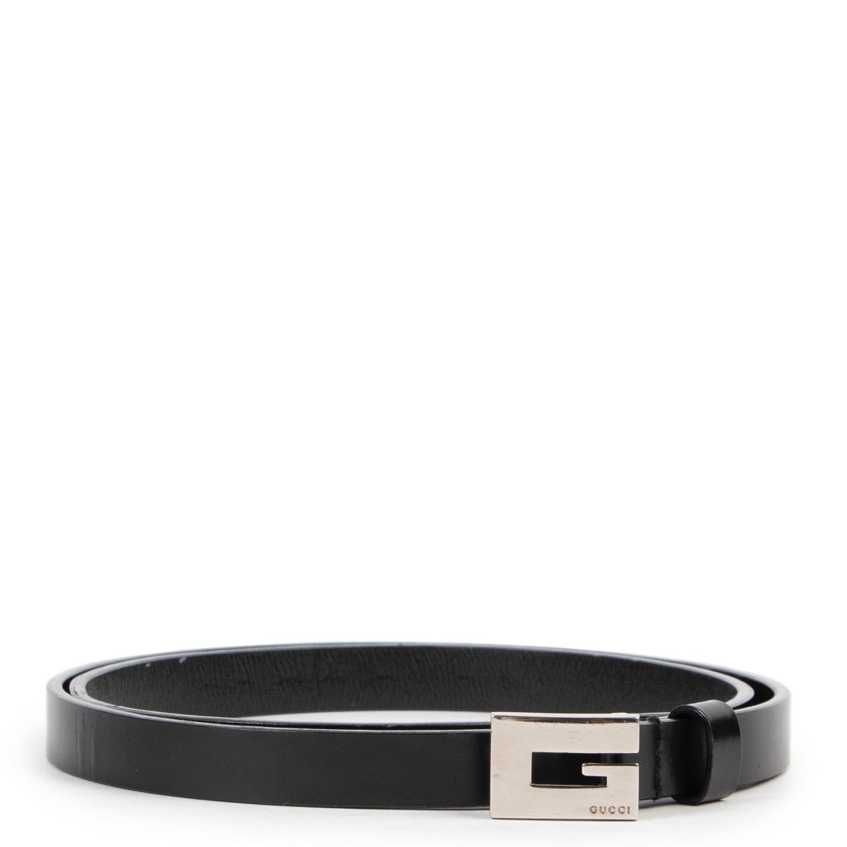 Shop safe online 100% authentic second hand Gucci Black Leather Belt - Size 80 in very good condition at the right price at Labellov in Antwerp.