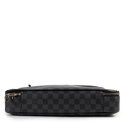 Louis Vuitton Damier Graphite Canvas Sabana Laptop Bag available at Labellov