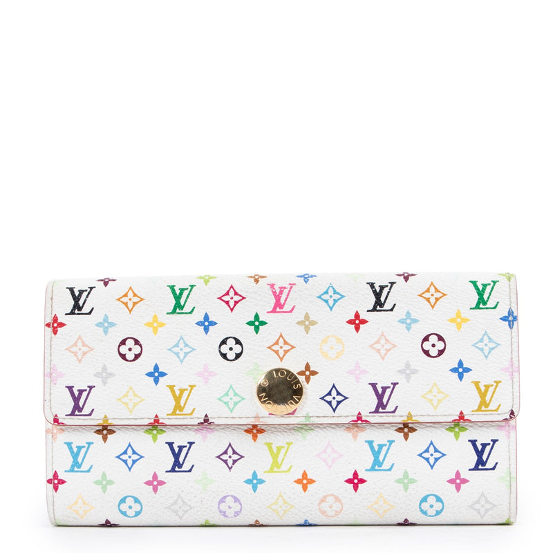 Shop safe online 100% authentic second hand Louis Vuitton Monogram Murakami Wallet at Labellov in Antwerp.
