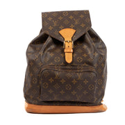 Shop 100% authentic second-hand Louis Vuitton Monogram Canvas Montsouris Backpack on Labellov.com