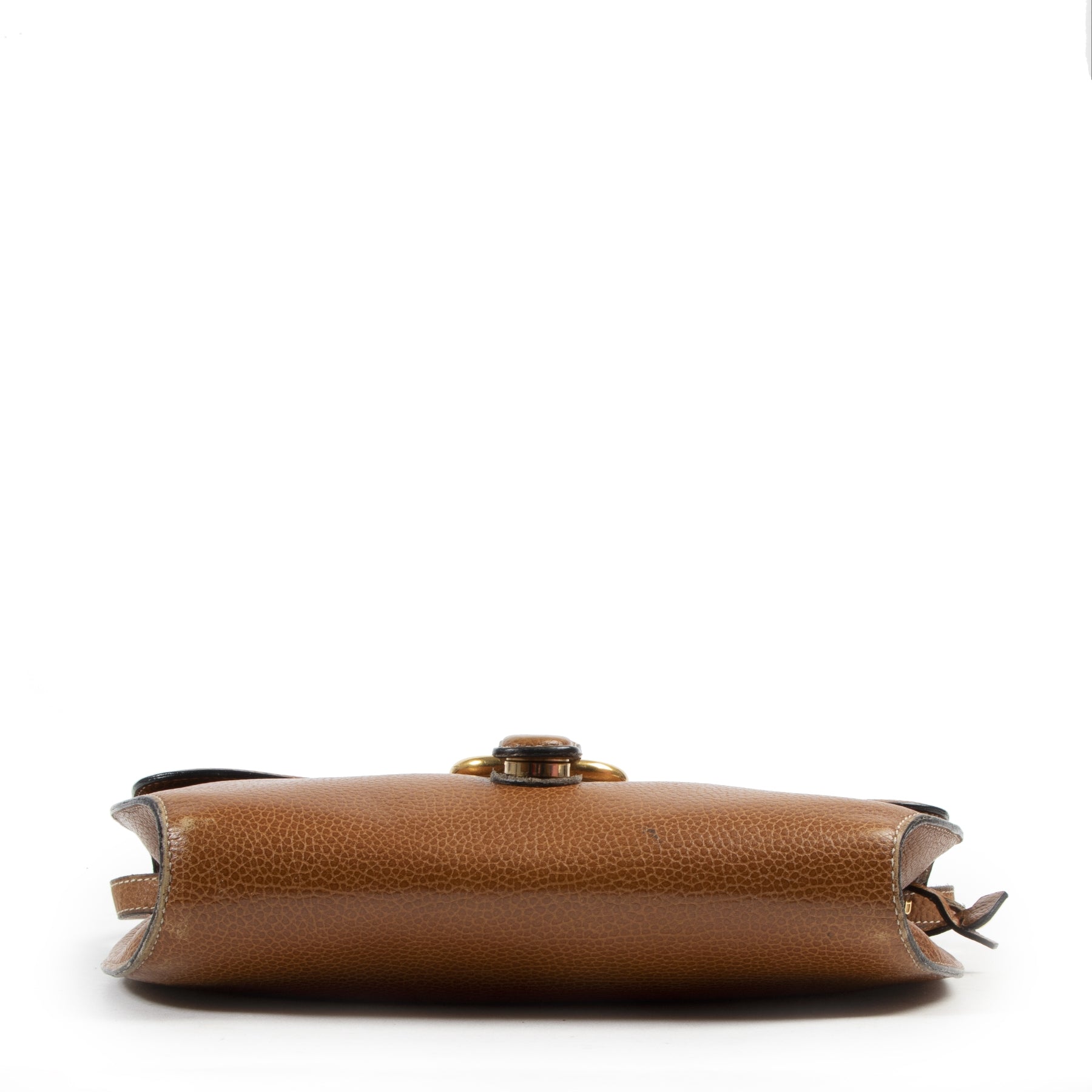 Authentic secondhand Delvaux Cognac Crossbody Bag designer bags fashion luxury vintage webshop safe secure online shopping