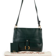 Delvaux Green Fichu Crossbody Bag