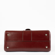 Shop safe online at Labellov in Antwerp, Brussels and Knokke this 100% authentic second hand Delvaux Burgundy MM Brillant