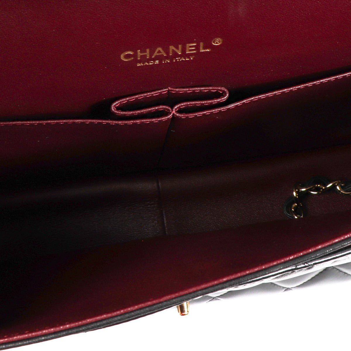 Sac Chanel Maxi Classic à rabat en agneau noir