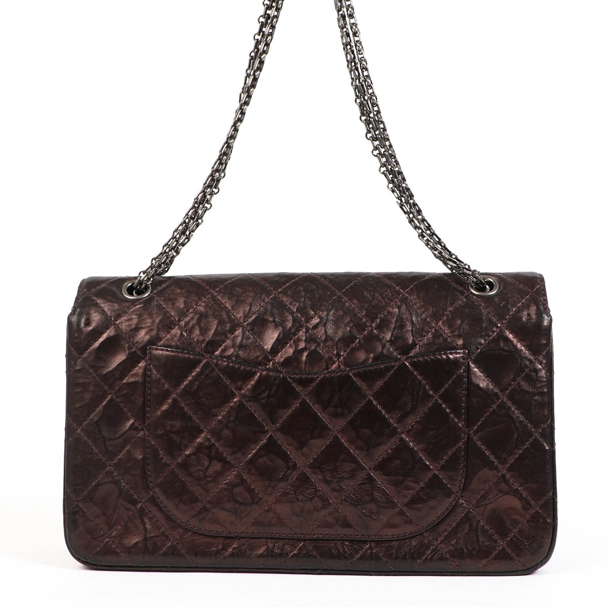 Chanel Metallic Copper Maxi 2.55 Bag