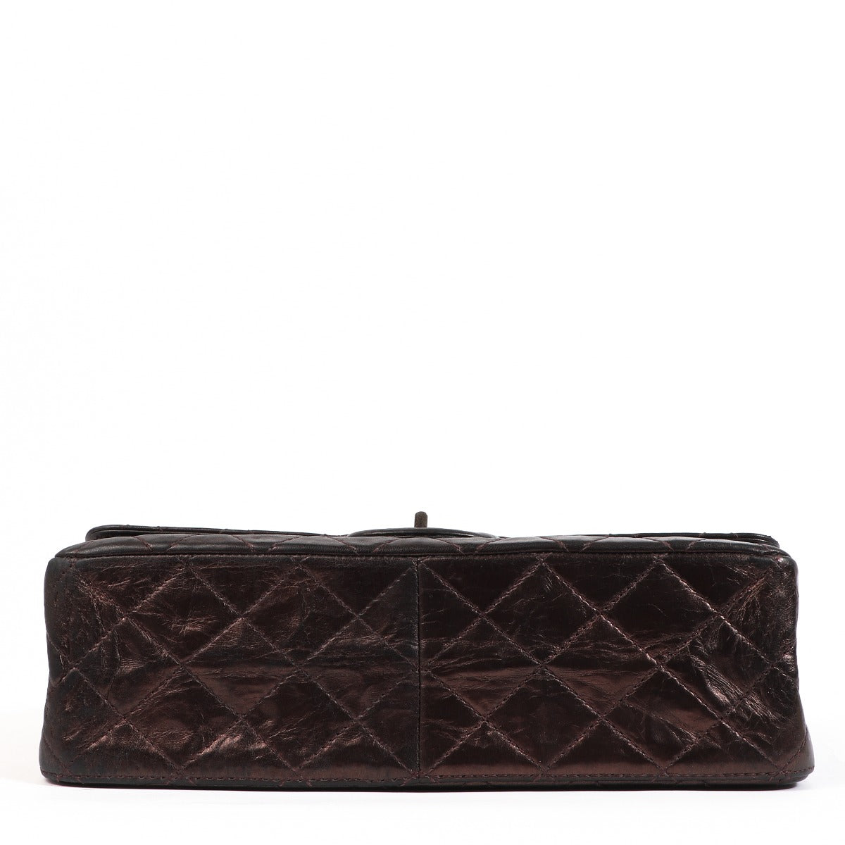 Sac Chanel Maxi 2.55 Cuivre Métallisé