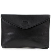 acheter en ligne seconde main Delvaux Black Enveloppe Clutch