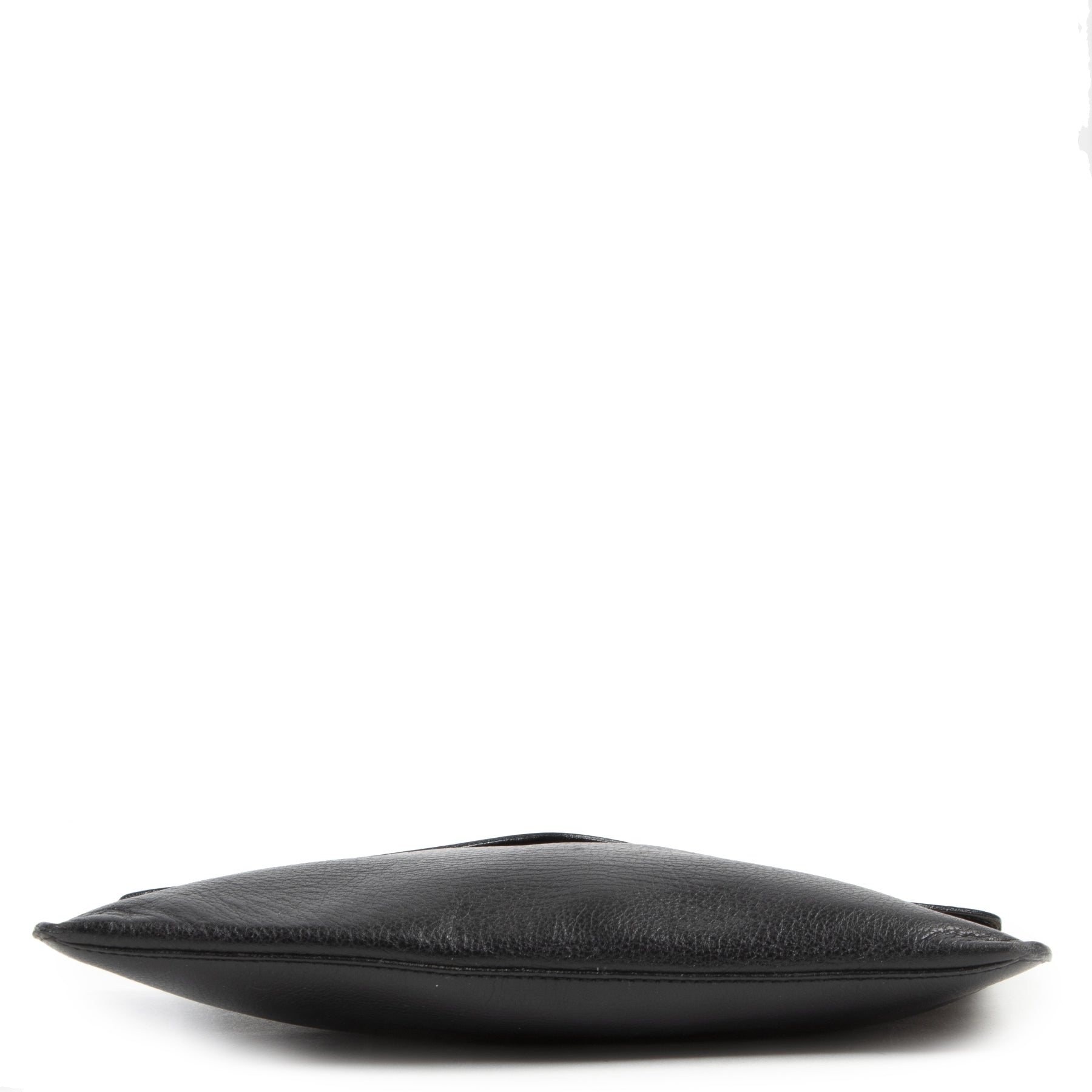 Delvaux Black Enveloppe Clutch