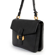Delvaux Black and Gold Shoulder Bag aan de beste prijs bij Labellov tweedehands luxe in ANtwerpen.