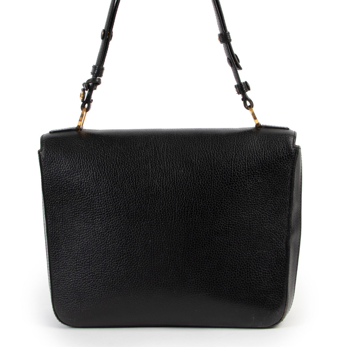 Sac bandoulière noir Delvaux 1989 Citoyen