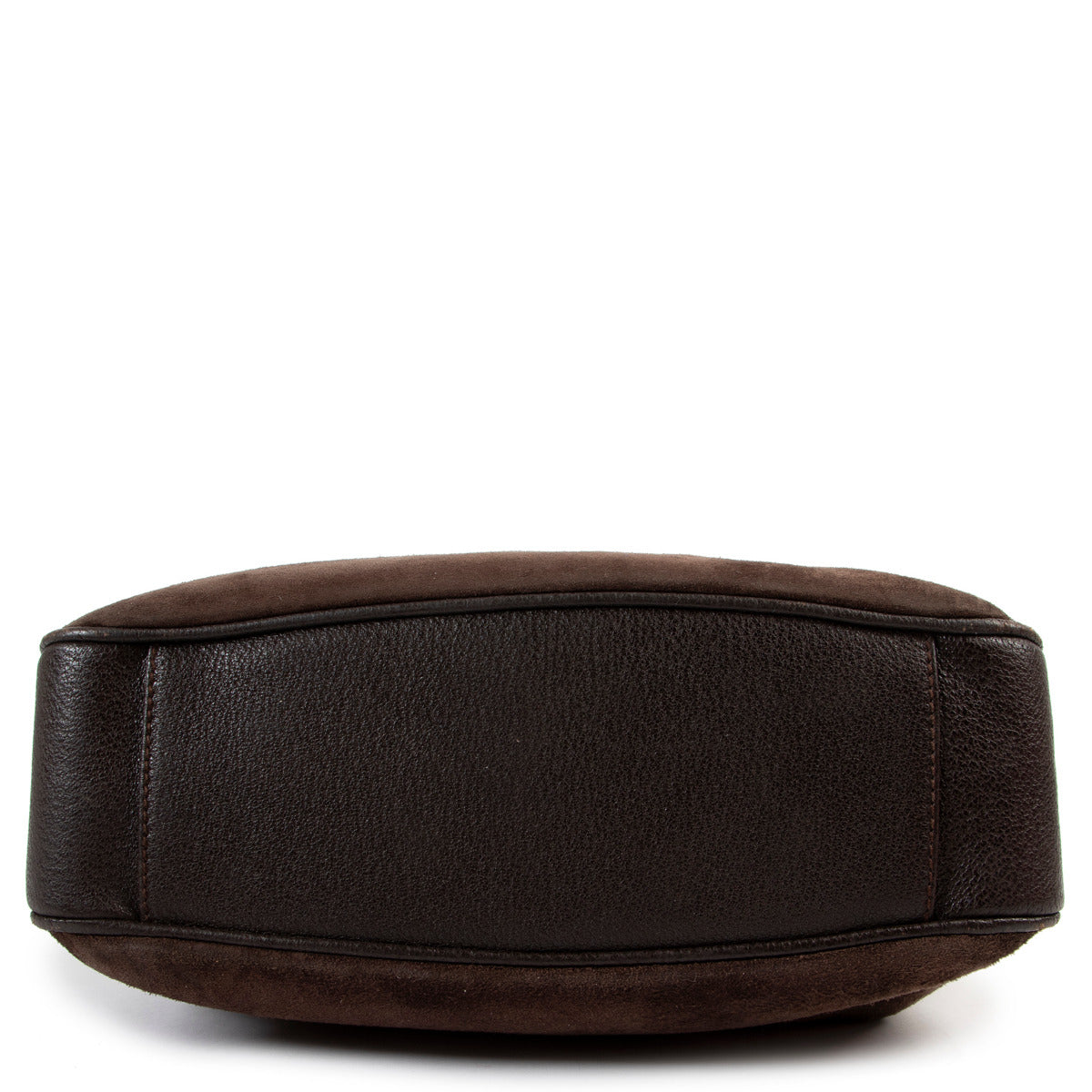 Gucci Bruine Suède Bamboo Medium Diana Schoudertas