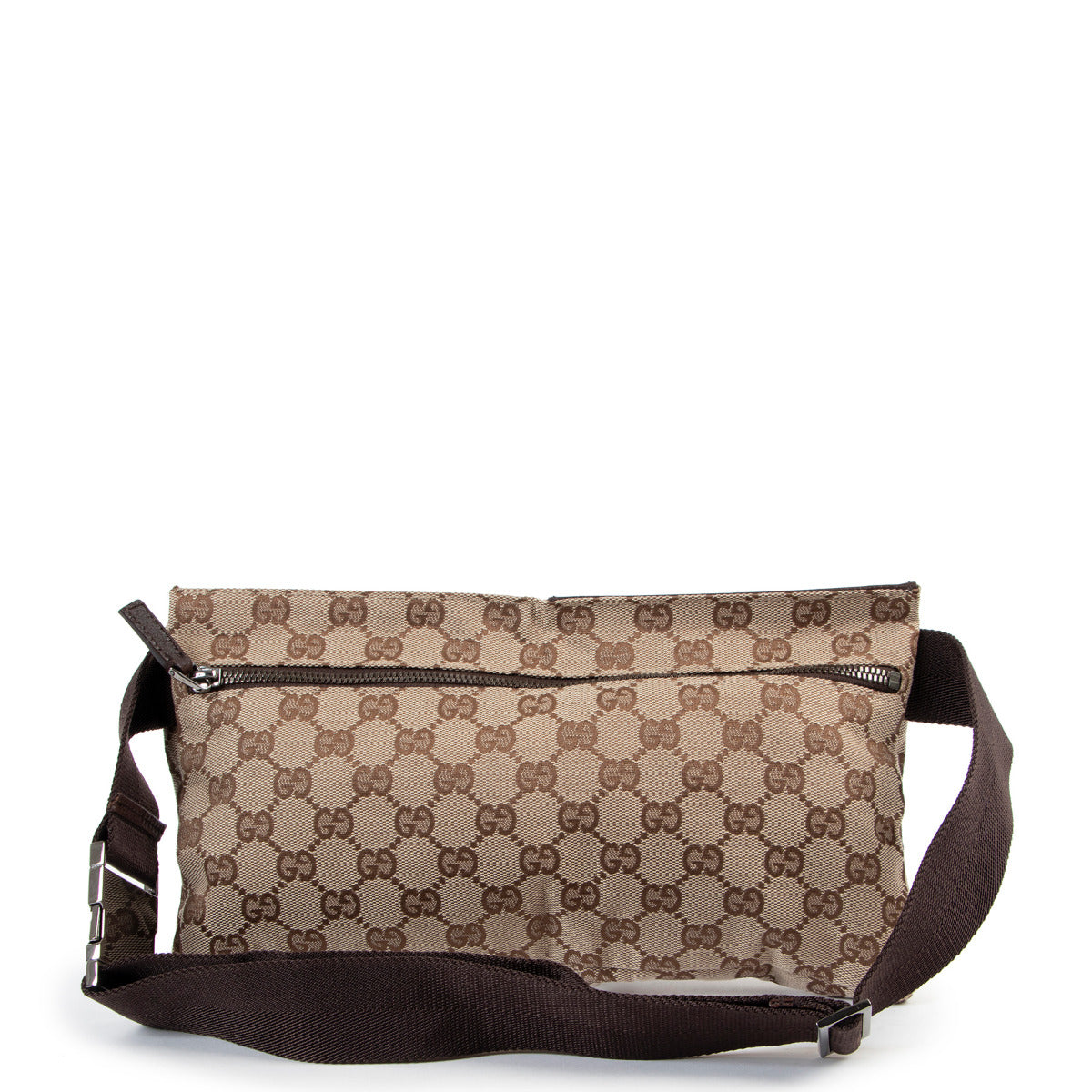 Gucci Beige Fabric Belt Bag