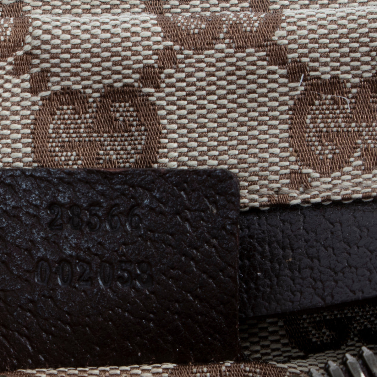 Gucci Beige Fabric Belt Bag
