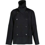 Buy an authentic second hand Gucci Black Wool Coat - Size 38 (IT) at Labellov