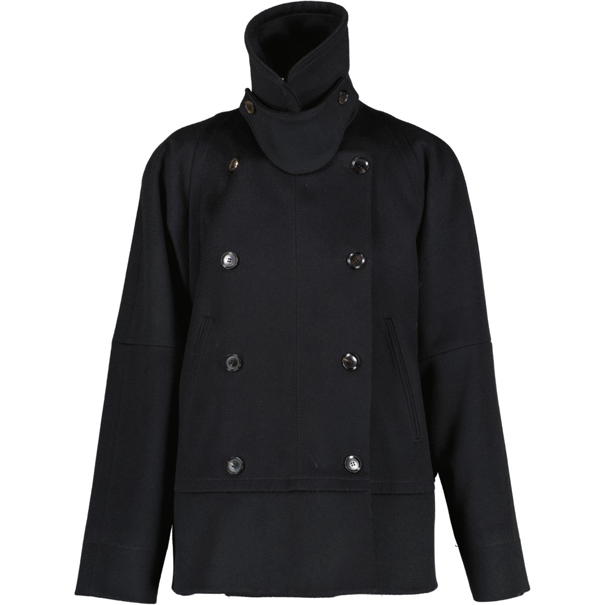 Buy an authentic second hand Gucci Black Wool Coat - Size 38 (IT) at Labellov