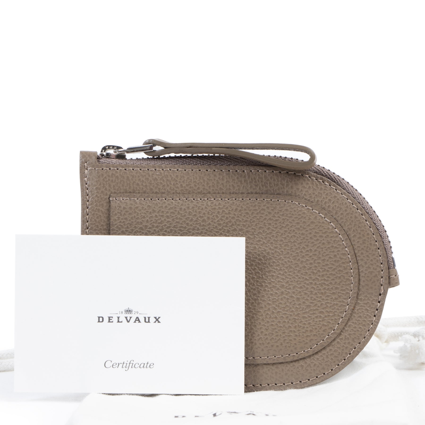 Delvaux Beige D Coin Wallet kopen en verkopen aan de beste prijs