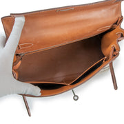 Hermès Kelly 28 Toile de Camp Dechainee Fauve Barenia