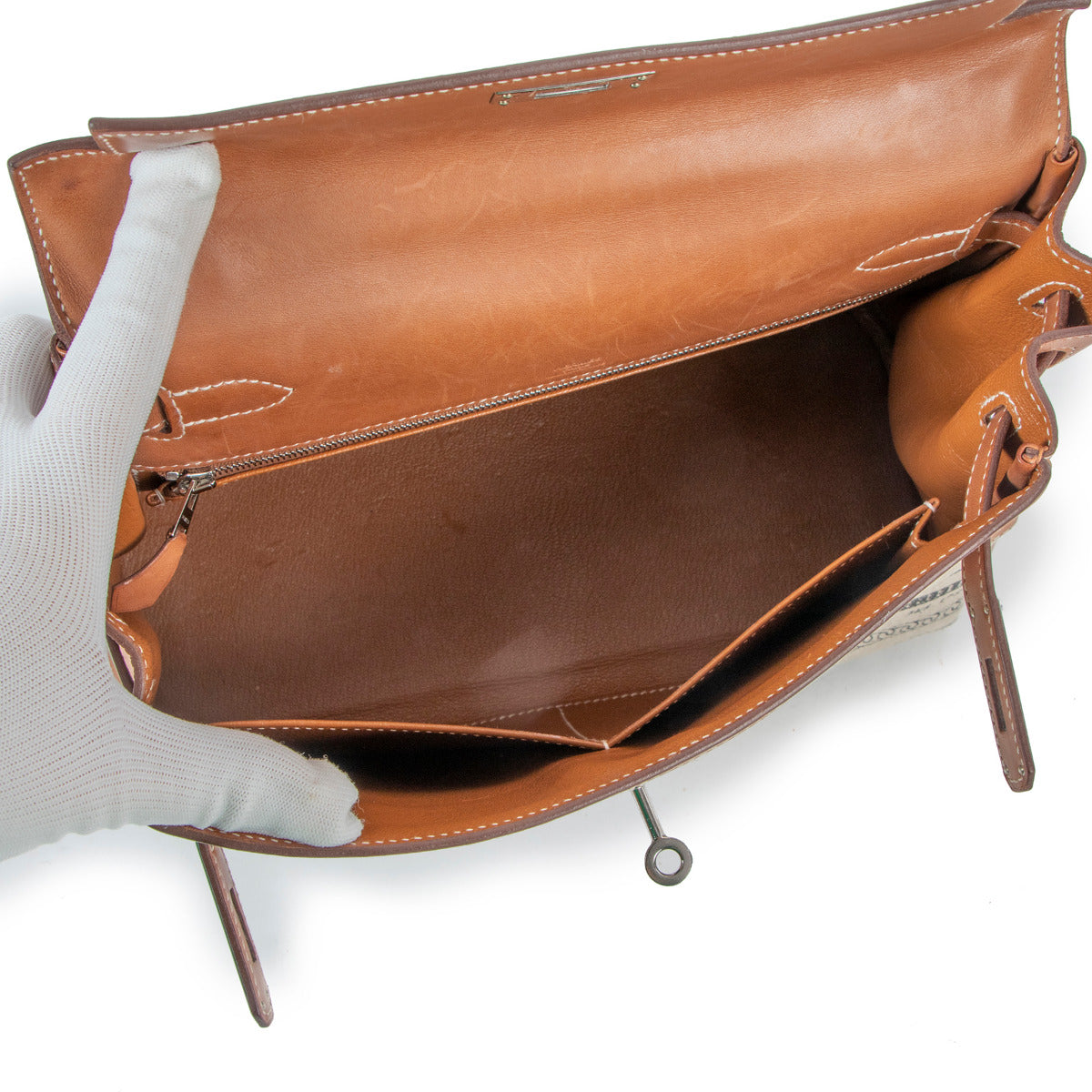Hermès Kelly 28 Toile de Camp Dechainee Fauve Barenia
