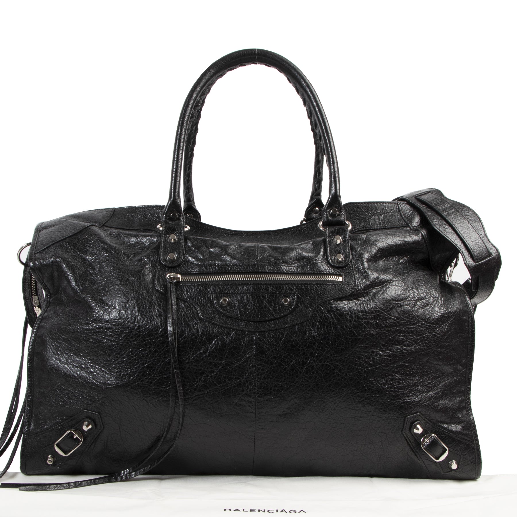 Koop authentieke tweedehands weekendtassen van Balenciaga met een juiste prijs bij LabelLOV.