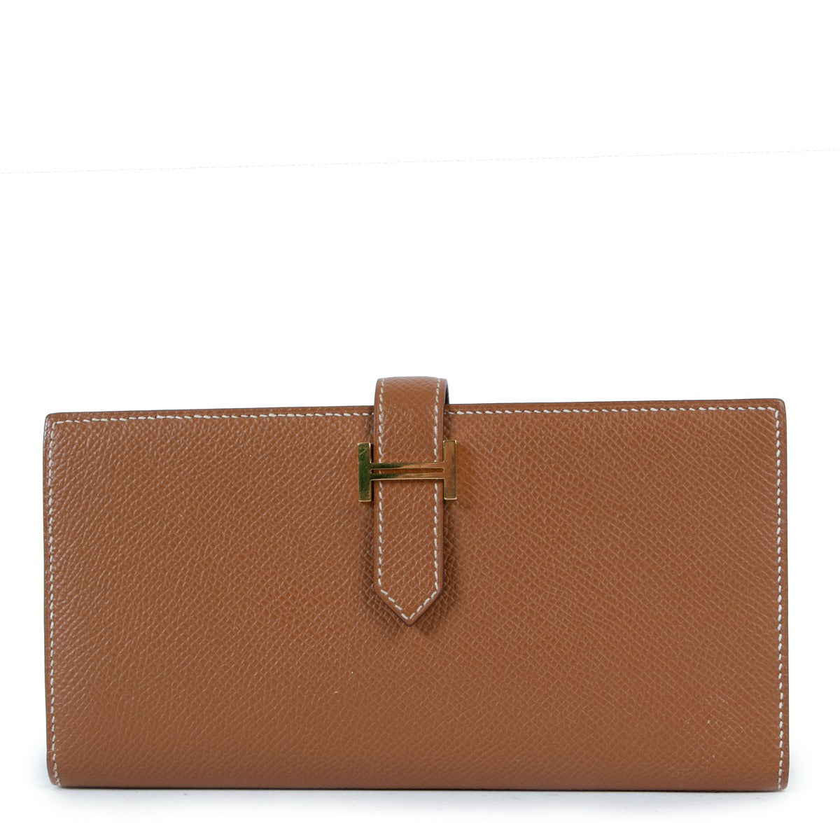 Hermès Bearn Gold Epsom Wallet