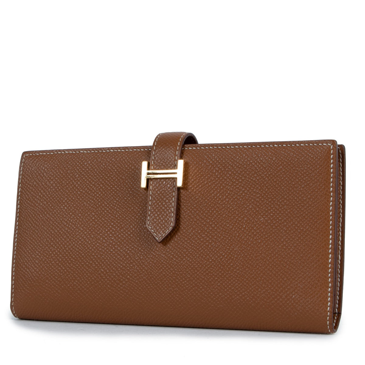 Hermès Bearn Gold Epsom Wallet