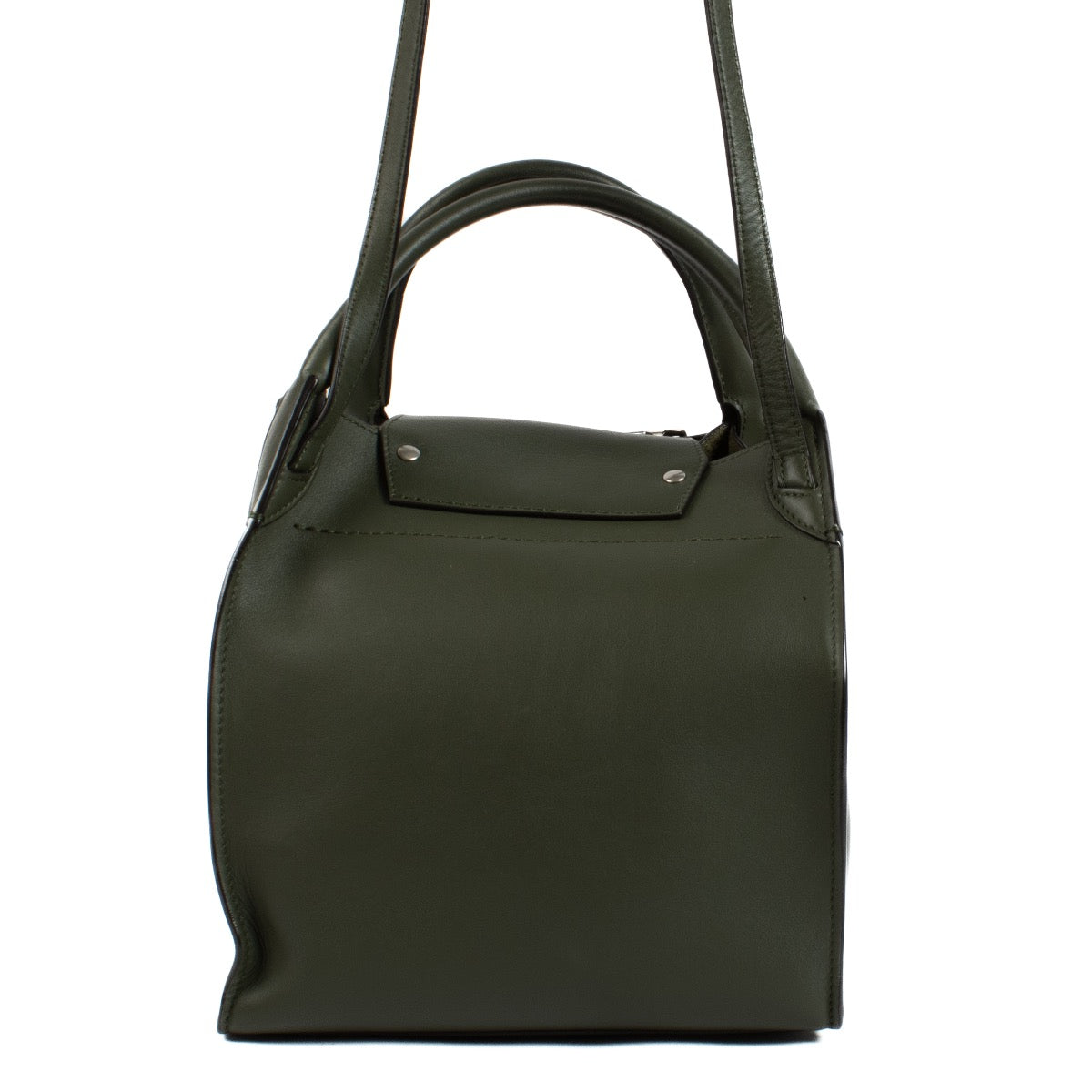 Authentic second hand Celine Green Leather Small Big Bag on Labellov.com