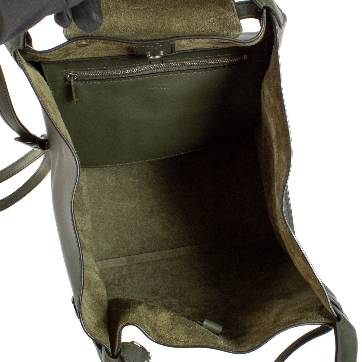 Authentic second hand Celine Green Leather Small Big Bag on Labellov.com