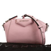 Authentic second hand Givenchy Pink Anigona Nano Crossbody Bag on Labellov.com