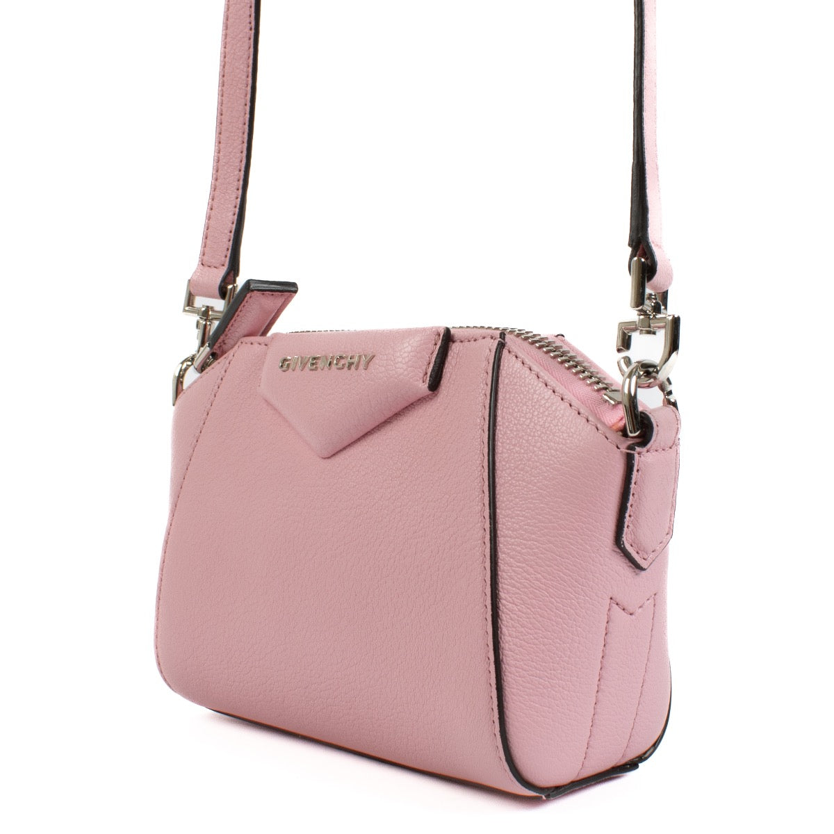 Authentic second hand Givenchy Pink Anigona Nano Crossbody Bag on Labellov.com