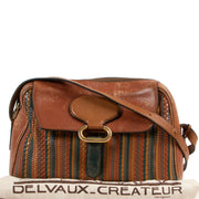 Delvaux Toile De Cuir