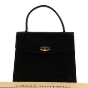 Louis Vuitton Malesherbes Black Epi Top Handle