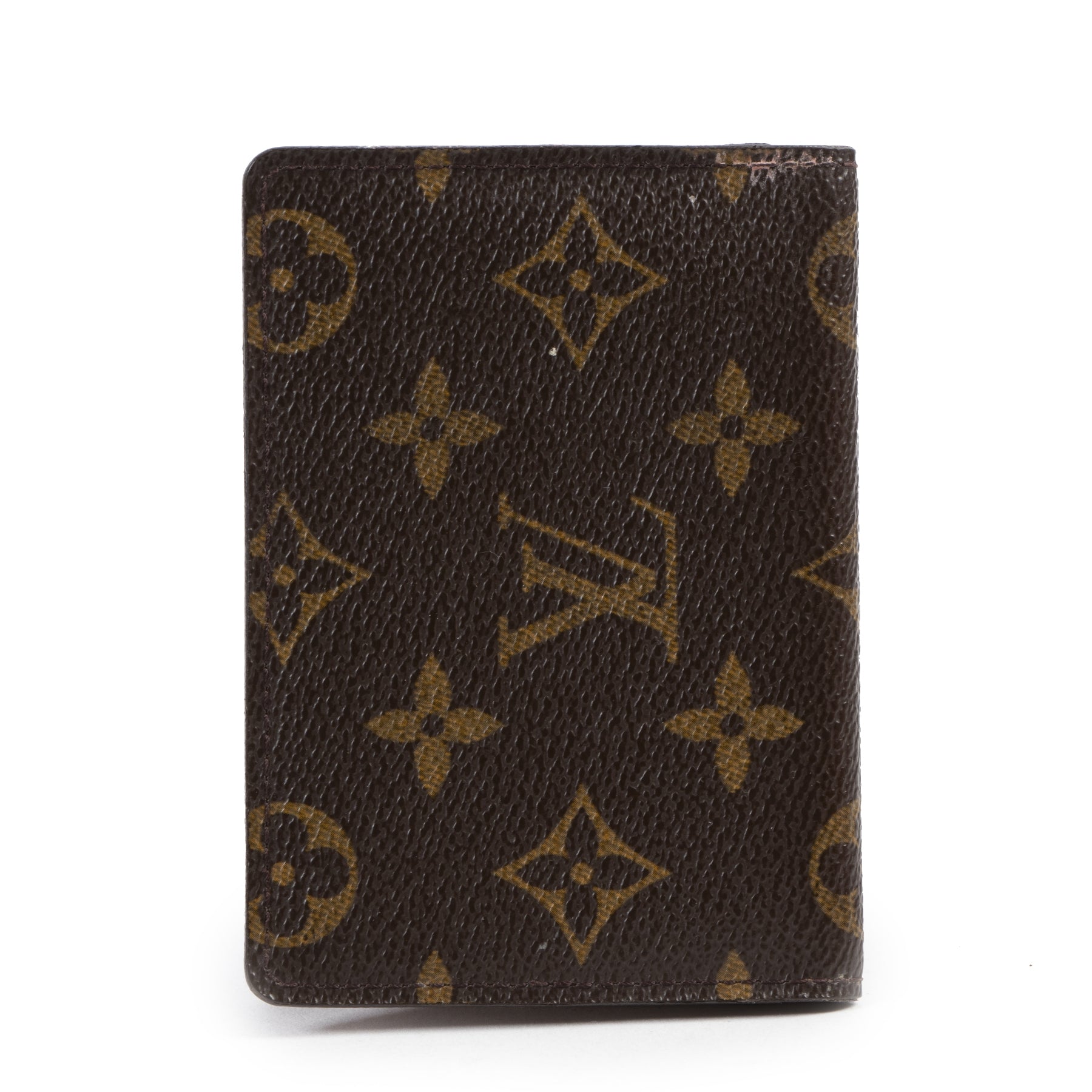Authentic secondhand Louis Vuitton Monogram Leather Card Holder designer accessories fashion luxury vintage webshop safe secure online shopping