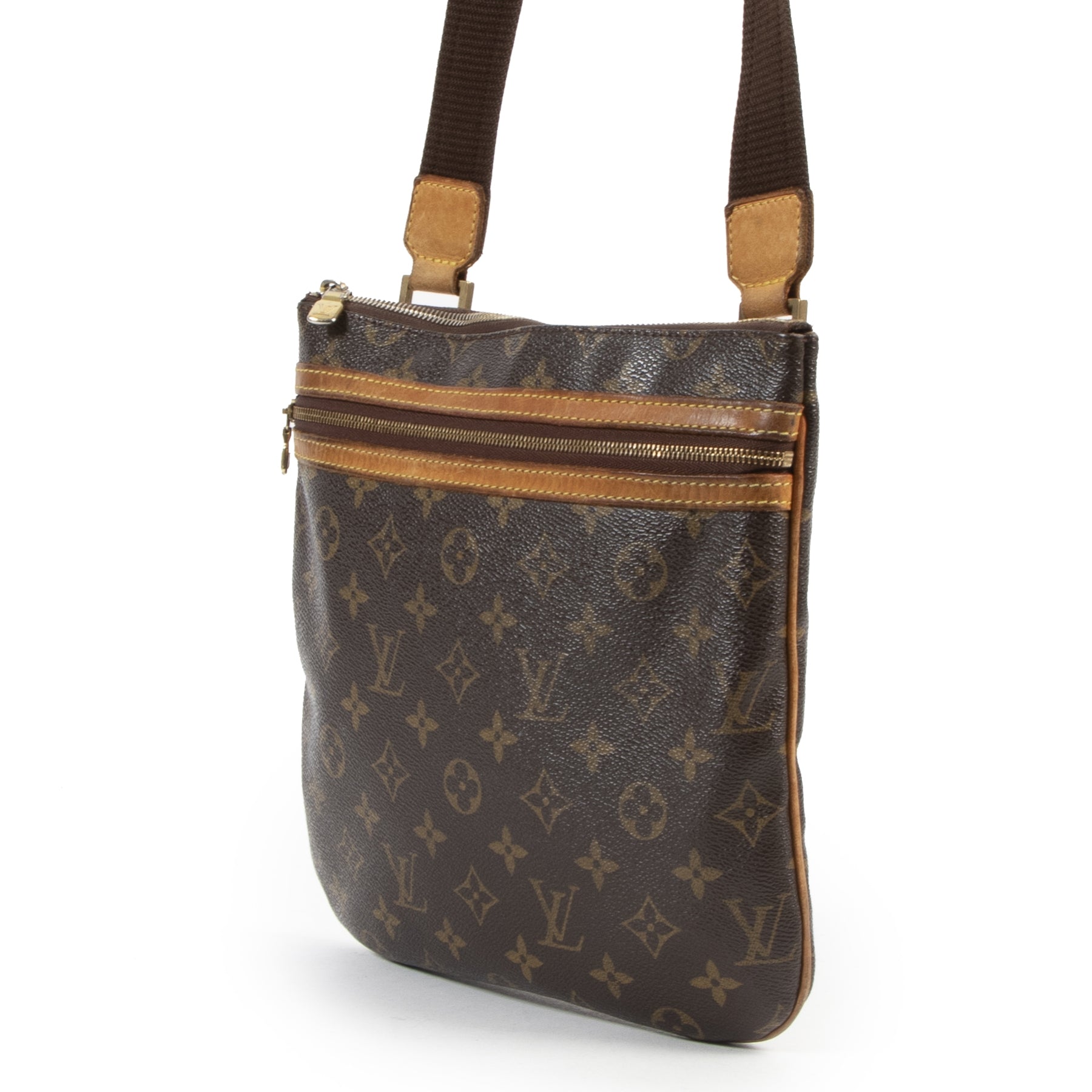 Authentic secondhand Louis Vuitton Monogram Canvas Bosphore Messenger Bag designer bags fashion luxury vintage webshop safe secure online shopping