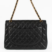 Shop the authentic Chanel Black Caviar Maxi Classic Flap Bag on Labellov.com !