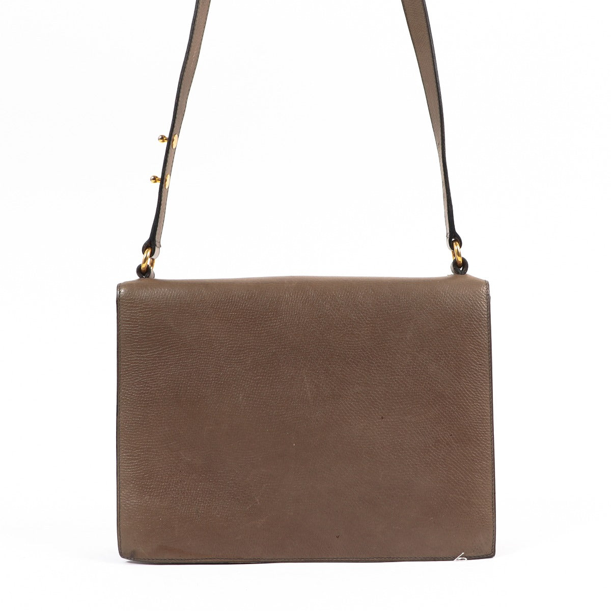 Delvaux Tan Leather Vintage Shoulder Bag
