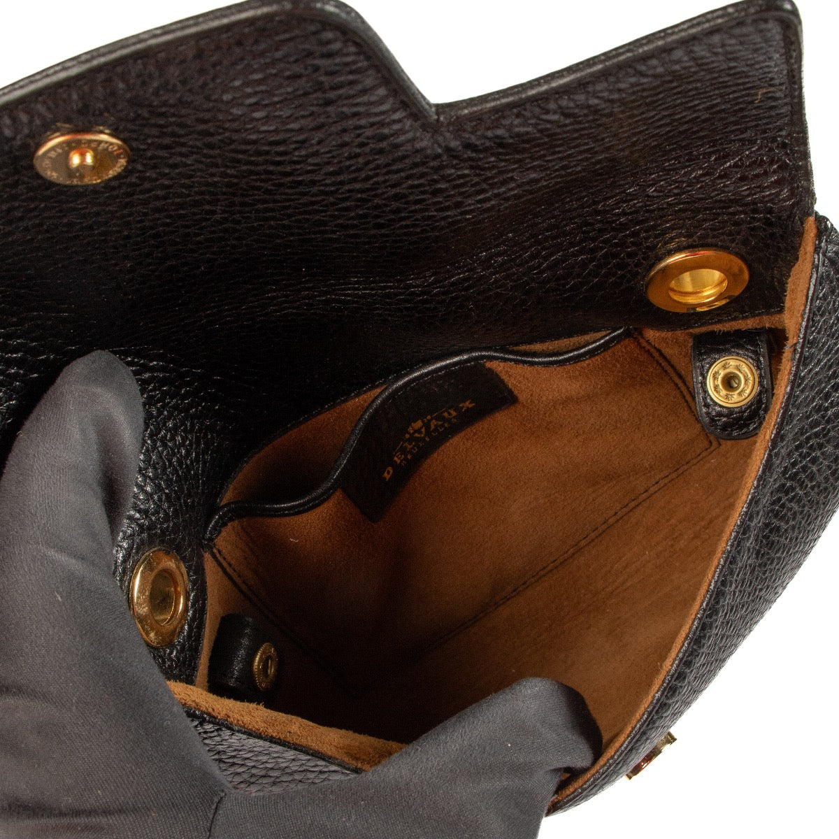 Shop 100% authentic second-hand Delvaux Black Clutch on Labellov.com