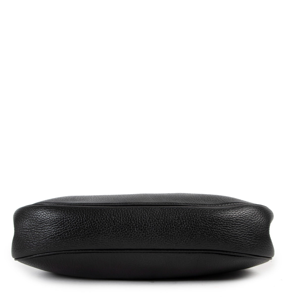 Delvaux Blue Round Clutch now available at Labellov. Secondhand Delvaux designer items ready for a secondlife.