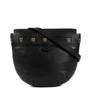 Delvaux Black Leather Crossbody Bag