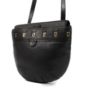 shop authentic second hand Delvaux Black Leather Crossbody Bag on Labellov.com