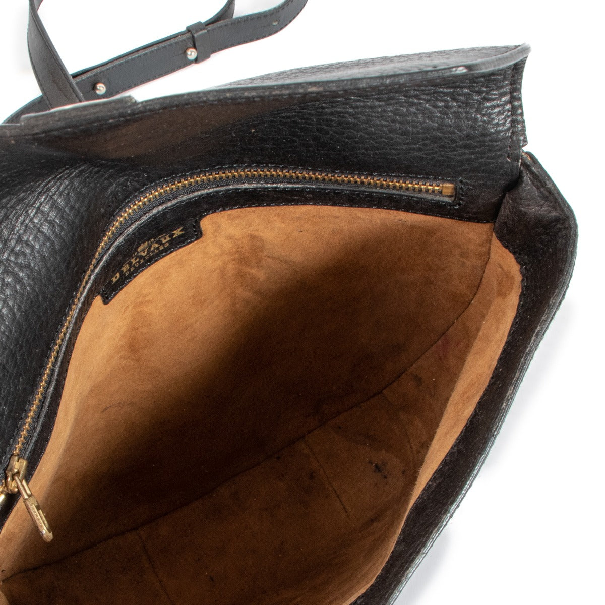 Delvaux Black Leather Crossbody Bag