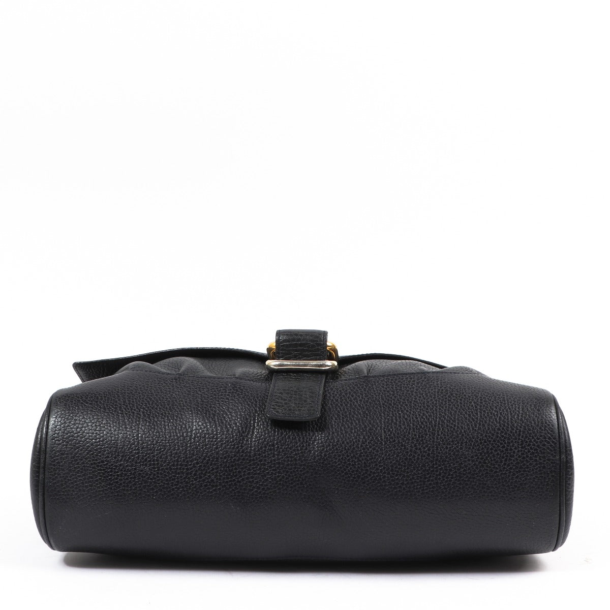 Sac bandoulière vintage Delvaux en cuir bleu