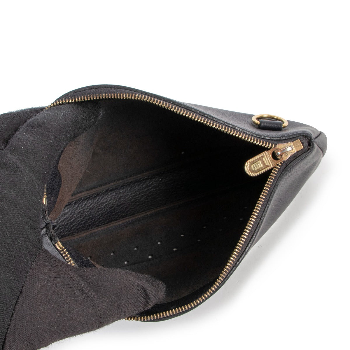 Delvaux Blue Pouch now available at Labellov. Buy secondhand designer vintage items such as Delvaux for a reasonable price and in good condition.