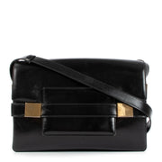 Delvaux Madame Black Box Calf Vintage